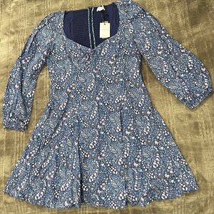 J.Crew cotton dress in Liberty fabric.